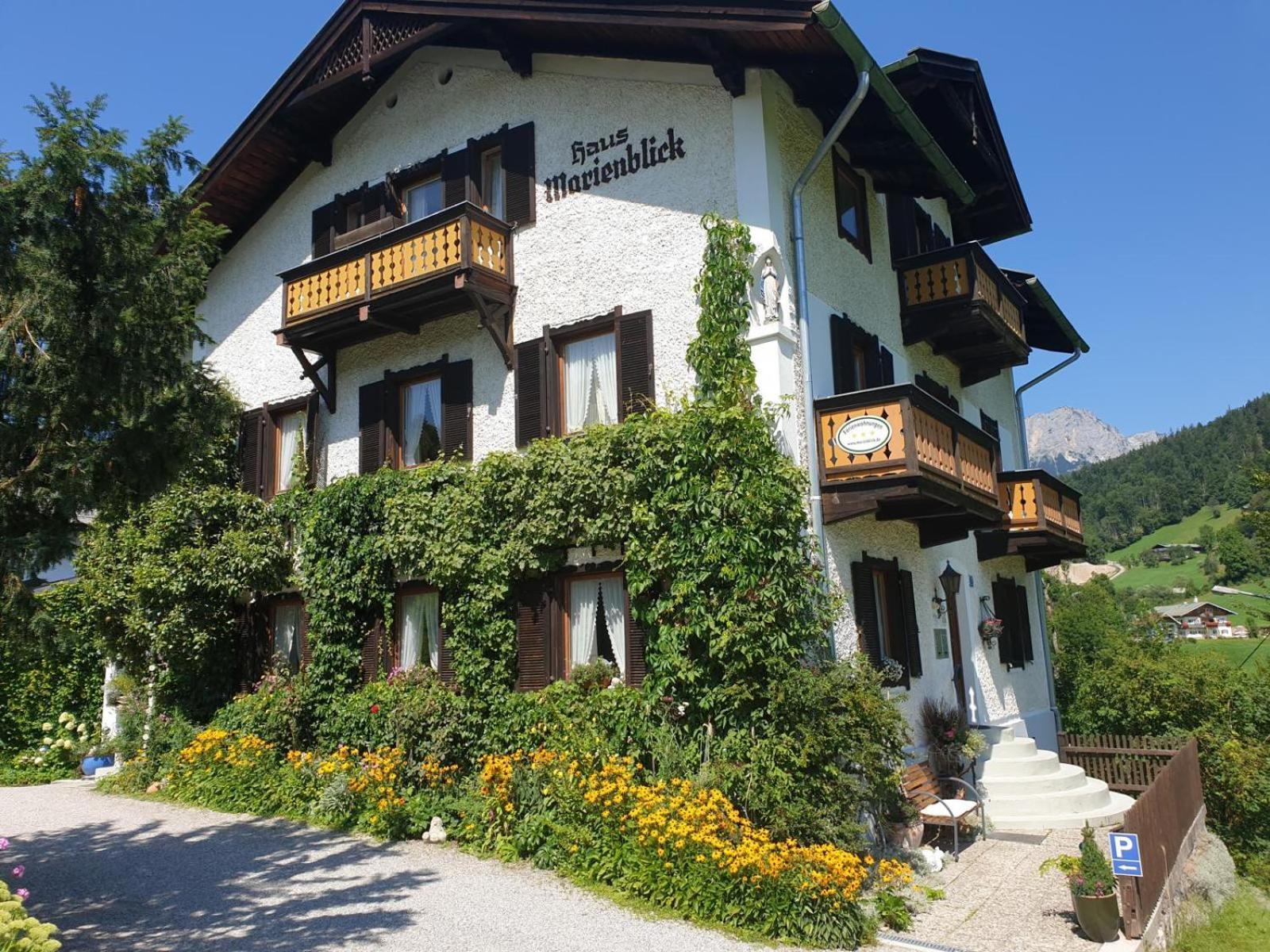 ベルヒテスガーデンHaus Marienblickアパートメント エクステリア 写真